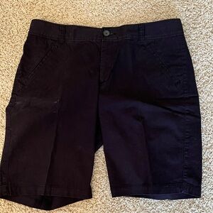 Womens Black Casual Shorts